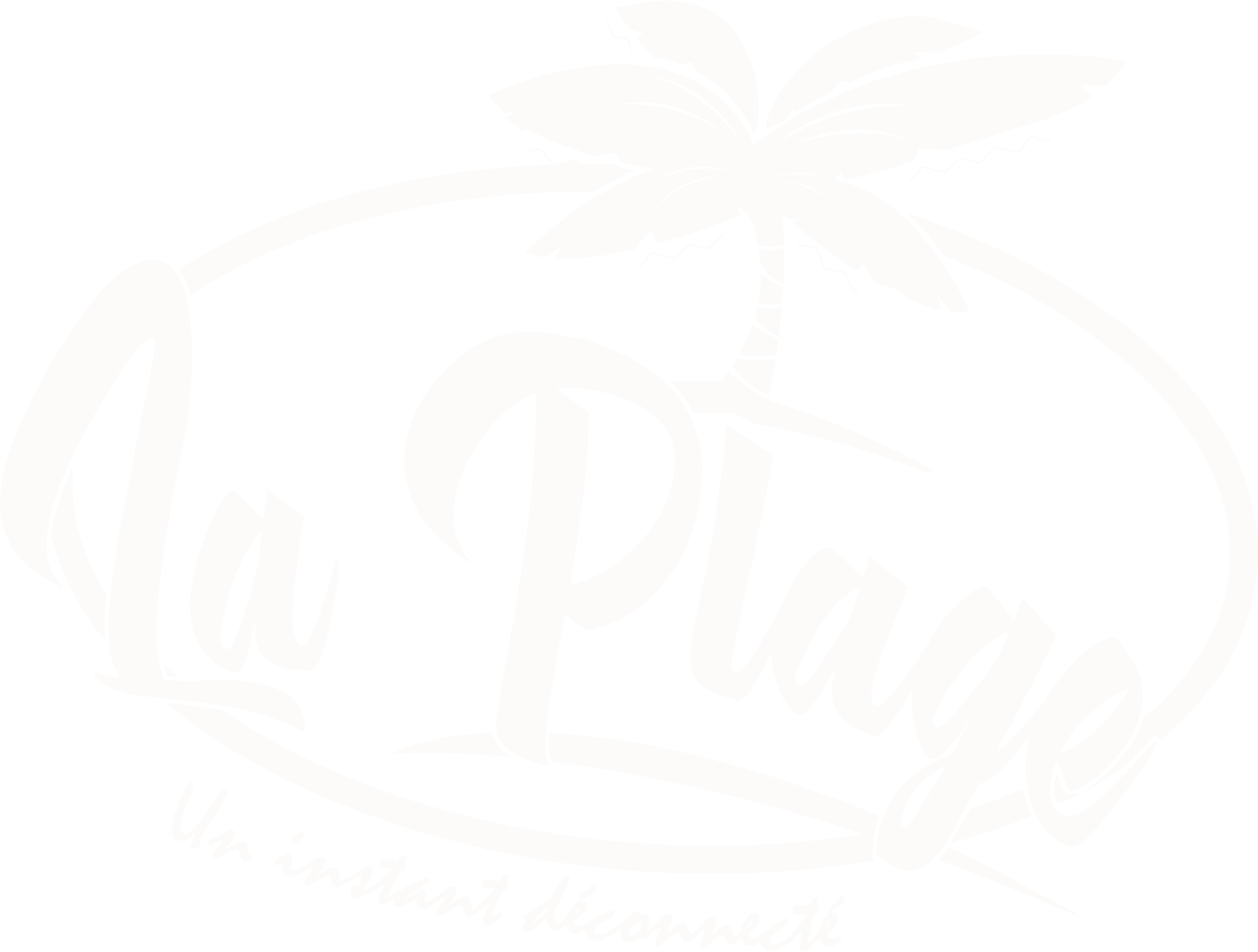 LOGO BLANC LA PLAGE