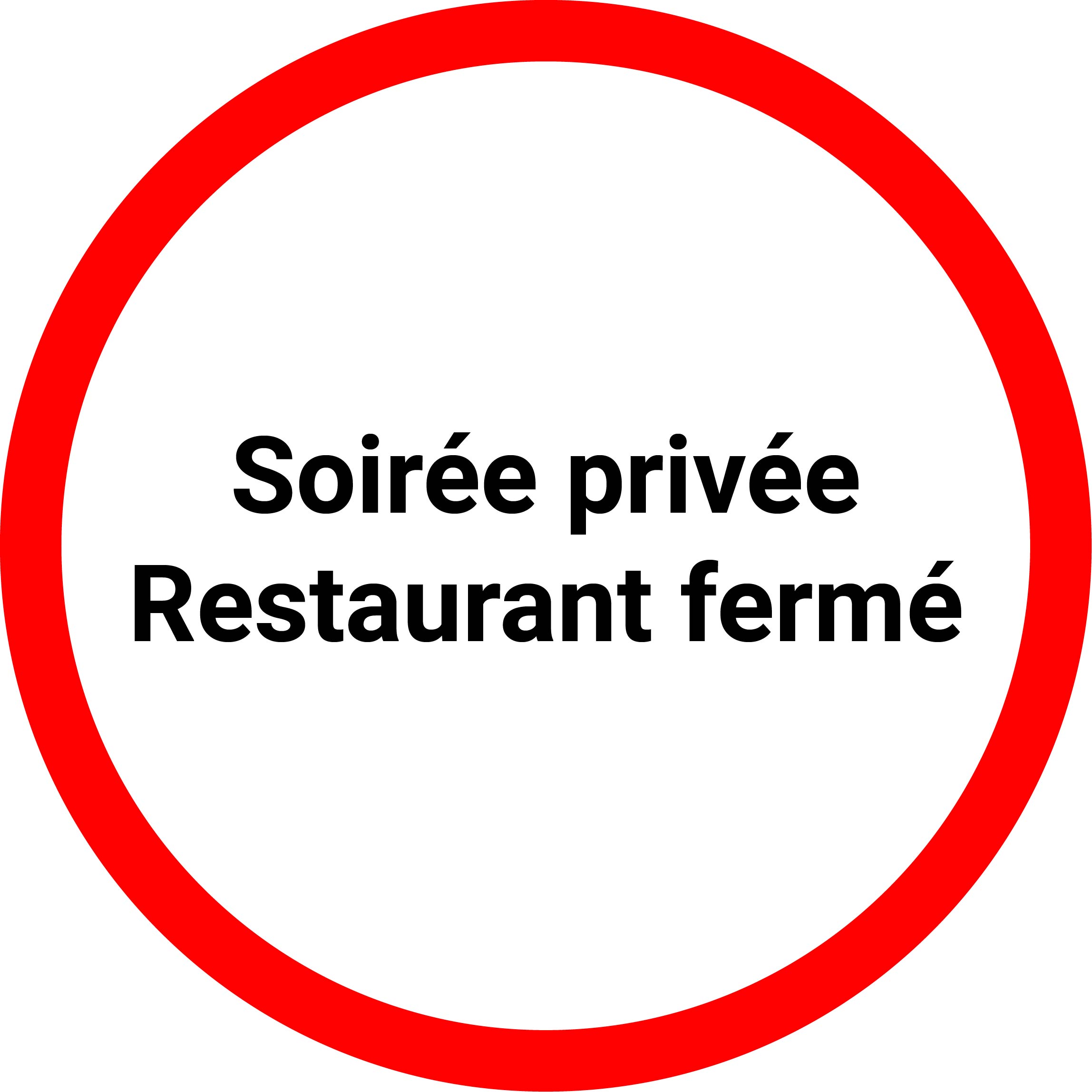 Soirée privée